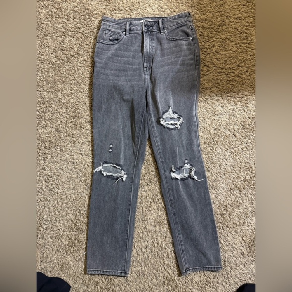 Grey Pacsun Mom Jeans 27